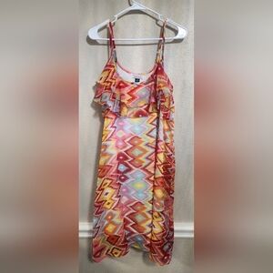 Boho Sleeveless Tank Top Dress